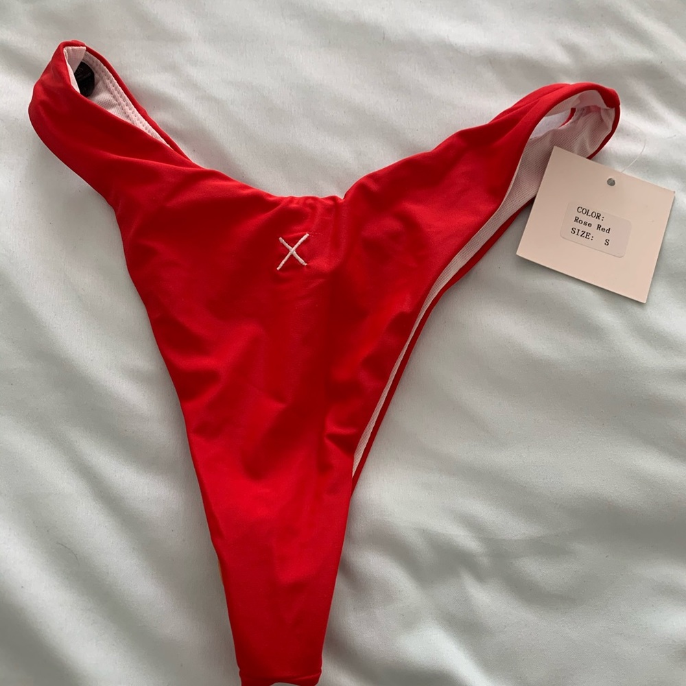 Rose Red Americana Bottoms